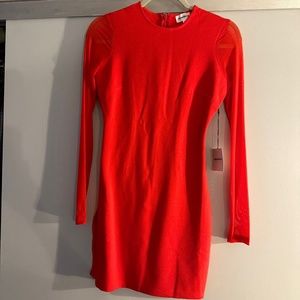Red Superdown dress. Brand new